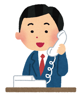 採用担当者イラスト